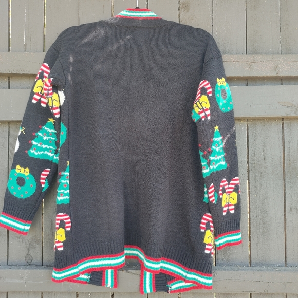 Christmas Cardigan Sweater Size L - Picture 8 of 14